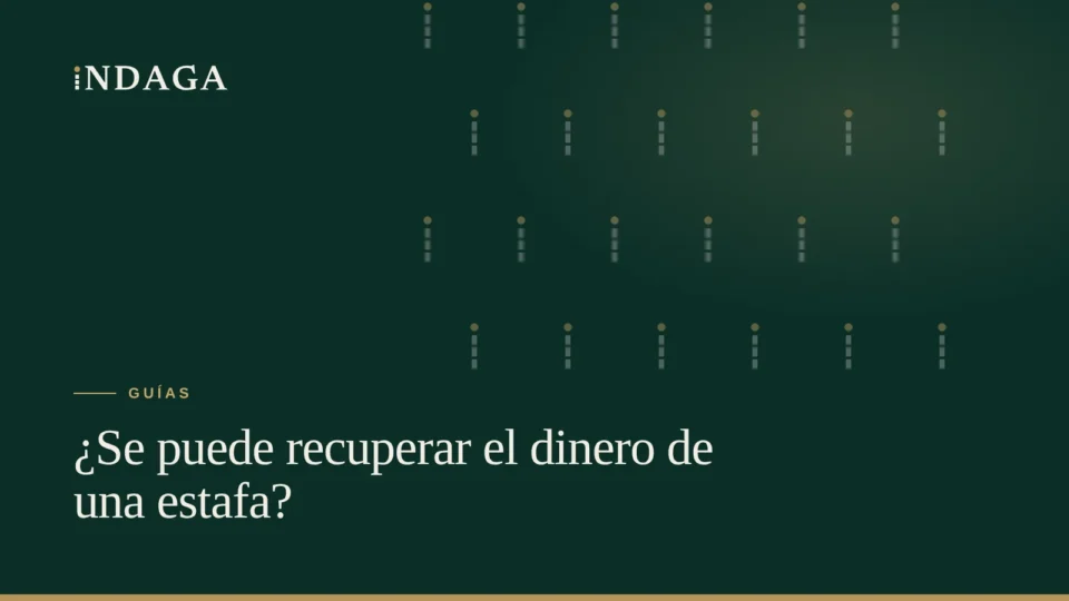 ¿Se puede recuperar el dinero de una estafa? Lo que sí y lo que no