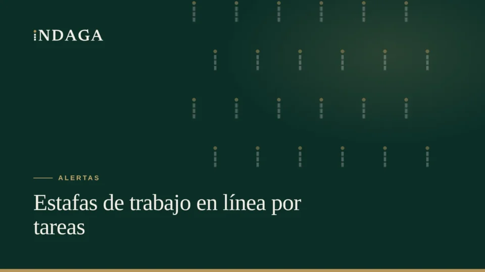 Estafas de trabajo en línea por tareas: cómo reconocerlas y qué hacer